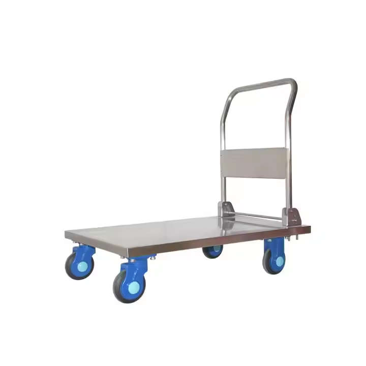 Stainless Steel Hand Trolley